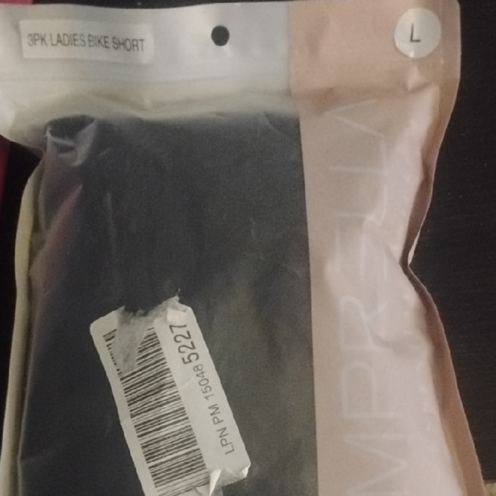 Ladies Black Bike Shorts - 3 Pack
